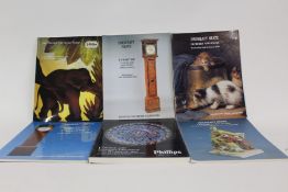 Collection of auction catalogues, mainly on house sales, Christies and Sotheby's