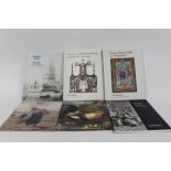 Collection of auction catalogues, mainly on the subjects of Furniture, Works of art, clocks,