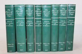 The diary of Samuel Pepys, London 1979, ten volumes (10)