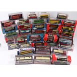 Collection of thirty Corgi and the Original Omnibus Company coaches and buses, to include Bristol