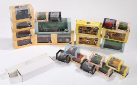Collection of twenty-five Oxford model vehicles from the Showtime, Construction, Haulage, Fire