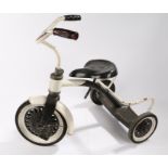 Childs tricycle with white painted frame