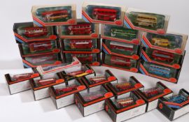 Collection of twenty-six Exclusive First editions model buses and coaches, to include Bristol VR