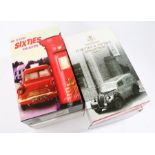 Two Corgi Royal Mail gift sets, 1:43 scale, CP99145 The Classic Forties and Fifties Collection