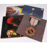4 x ELO LPs. ELO's Greatest Hits. Discovery. Time. Out Of The Blue.