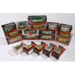 Collection of nineteen Exclusive First Edition model buses and coaches, to include Leyland Atlantean