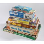 Board games, to include Striker, mouse trap, triple up, battleboard, rotadraw, Airfix flight deck,