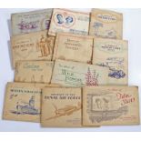 John Player & Sons cigarette card albums, to include cricketers 1938 (2), motor cars, motor cars