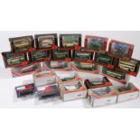 Collection of twenty-two Exclusive First Editions model, buses, coaches and trucks, to include Guy