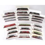 Collection of twenty-five model steam engines, to include, PLM Mountain Class, Britannia Class, LNER