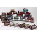 Collection of twenty-eight Corgi and The Original Omnibus Company model buses and coaches, to