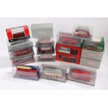 Collection of eighteen Corgi and The Original Omnibus Company model buses, to include Leyland