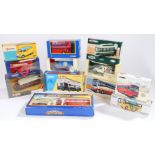 Corgi coaches, buses and vehicles, to include D949/18 Bedford type OB coach, 33501 Guide Friday