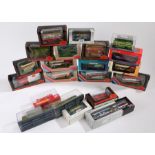 Collection of twenty-one Exclusive First Editions and similar model buses and coaches, to include