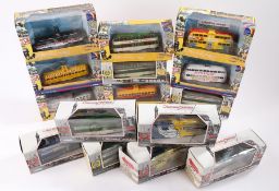 Collection of fifteen Corgi the Original Omnibus Company and Classics model trams, to include