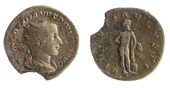 Roman silver Antoninianus, Gordian III, (AD 238-244)