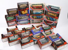 Collection of thirty Corgi Exclusive First editions coaches and buses, to include Daimler
