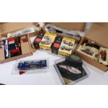 Model vehicles to include boxed and loose Days Gone vans, Vanguards 1:43 scale Whitbread service