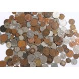 UK and world coins, Victorian and later, to include France, Australia, India etc. (qty)