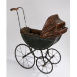Childs Toy pram, in the Victorian style, 70cm long