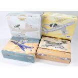 Corgi Aviation Archives 1:72 and 1:144 scale planes, Boeing E-3B Sentry 71-1407 USAF 552nd