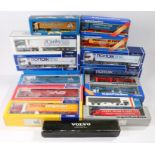 Corgi model lorries and trailers, to include Knights of Old, Norfolk Line, Norbert Dentressangle,