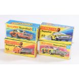 Matchbox Superfast cars, 8 wild cat dragster, 40 Guildsman 1, 54 Ford Capri, 62 rat rod dragster,