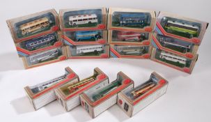 Collection of sixteen Exclusive First editions model buses and coaches, to include Bristol RELH