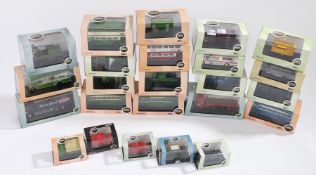 Collection of twenty-four Oxford model vehicles, to include models from the omnibus, commercials,