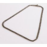 Silver necklace, 30.9g