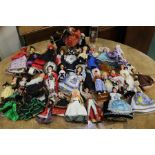 Collection of Dolls in World costumes, (qty)