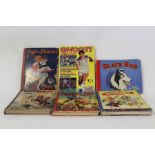 Children's annuals and volumes, to include the champion album 1929, John Wayne adventure annual,
