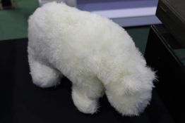 Alresford Crafts stuffed toy, as a polar bear, 48cm long