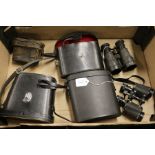 Six pairs of binoculars, to include Charles Frank 8x30 (6)
