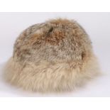 Miss Alice for Lord and Taylor fur hat, circa 1970, housed in a Lord and Taylor hat box