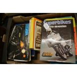 Motorcycle related books, to include superbikes of the seventies, motor cycle cavalcade etc. (qty)