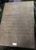 Slate shove halfpenny board, 35cm x 50cm