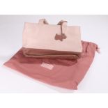 Radley medium vintage pink handbag, 30cm wide, with tag and bag