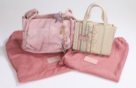 Radley medium sweetpea lilac handbag, 22cm wide, with bag, Radley mini Kiku handbag, 18cm wide, with