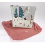 Radley "Winter Wonderland" Autumn/Winter Christmas 2014 handbag, 32cm wide, with tag and bag