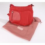 Radley red spotty dog cross body handbag, 24cm wide, with tag and bag