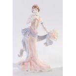 Coalport figure from the jazz age series, "Poppy", 20cm high