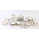 Royal Doulton The Majestic Collection Temple Garden Dinner and Tea service, place settings for