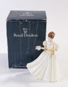 Royal Doulton figure, "Kathleen", HN3609, 22.5cm high, with box
