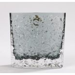 Whitefriars Geoffrey Baxter nailhead vase in pewter, numbered 9685 to base and with label to rim,