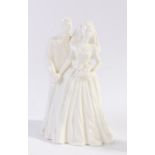 Coalport figure from the special occasions series, "Wedding day", 17.5cm high