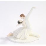 Coalport limited edition porcelain group, "Fonteyn & Nureyev a legendary partnership", numbered 19/