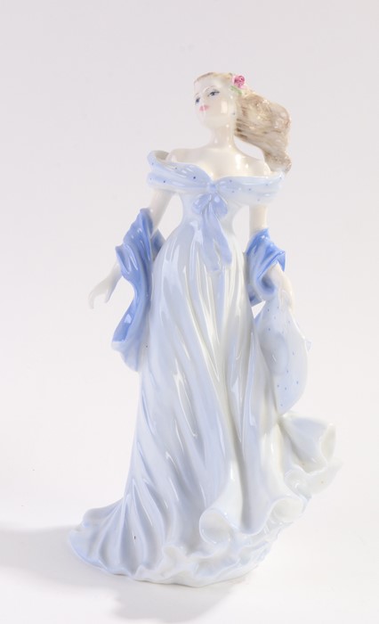 Coalport figure, "Maria", 20.5cm high