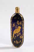 Early George III decorated glass scent/perfume bottle, in the manner of James Giles, 18th Century,