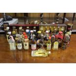 Collection of alcohol miniatures, to include scotch whisky by Mortlach, Ben Alder, Springbank,